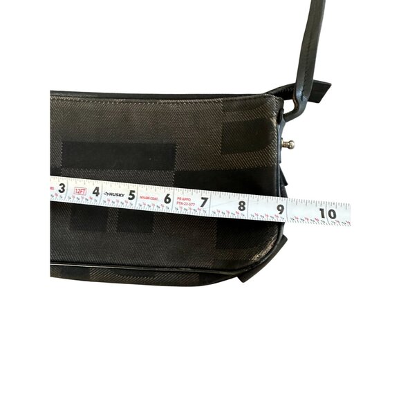 BALLY Womens Vintage Logo Fabric Crossbody Bag - Picture 9 of 9